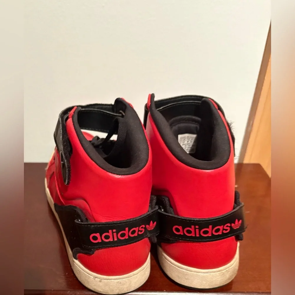 2012 Adidas Originals Adi-Rise AR 3.0 Red Black Mens 13 Retro Sneakers G65867